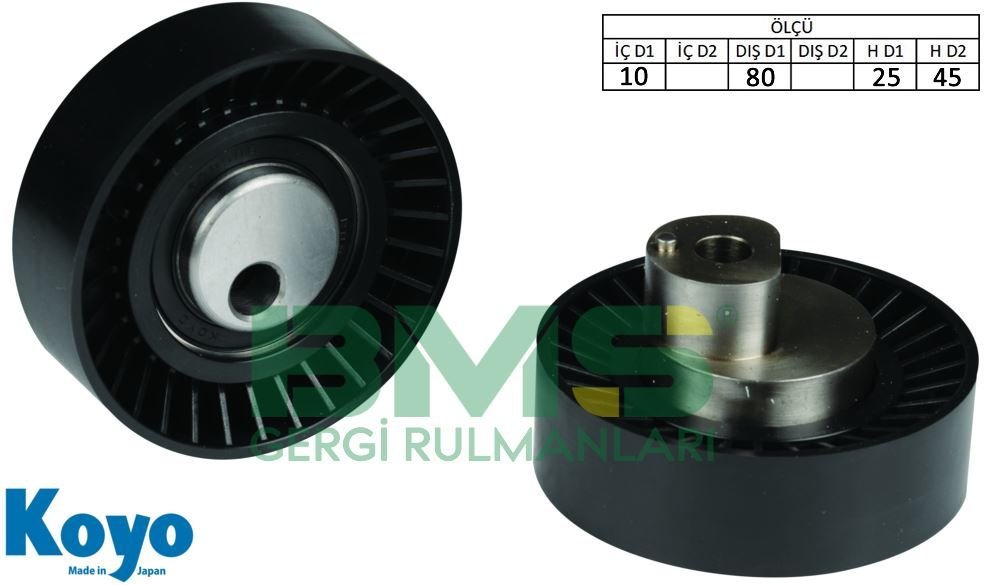 BMS 311 11281730571 GERGİ RULMANI BMW 3/5 E36 (151810)