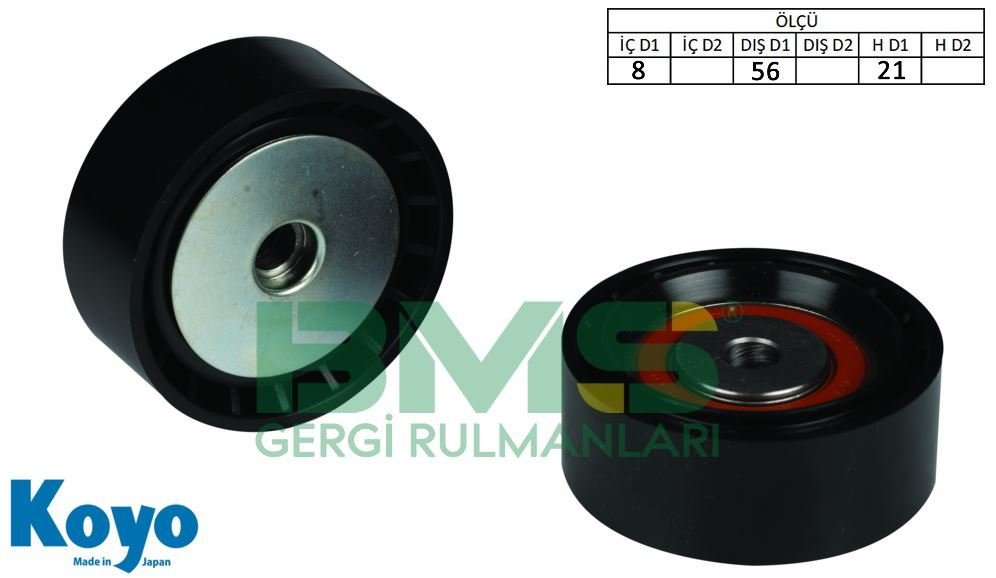BMS 337 8200004341 GERGİ RULMANI RENAULT CLIO/KANGOO (200161)