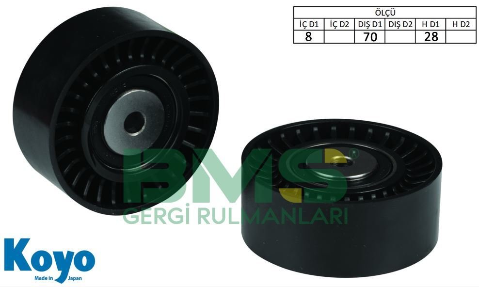 BMS 437 4891660AA GERGİ RULMANI MERCEDES A-B SERİSİ JEEP COMPASS