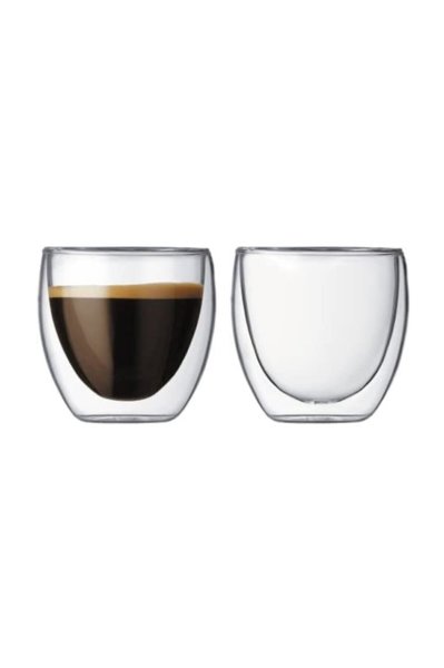 Çift Cidarlı Espresso Bardağı 80ml