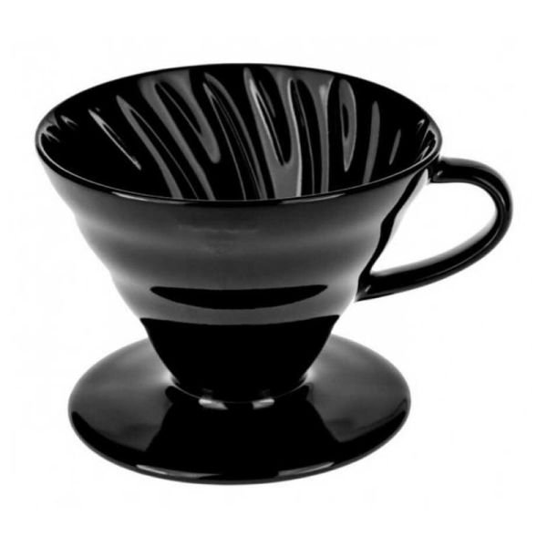 Epinox Seramik V60 Kahve Demleme Siyah