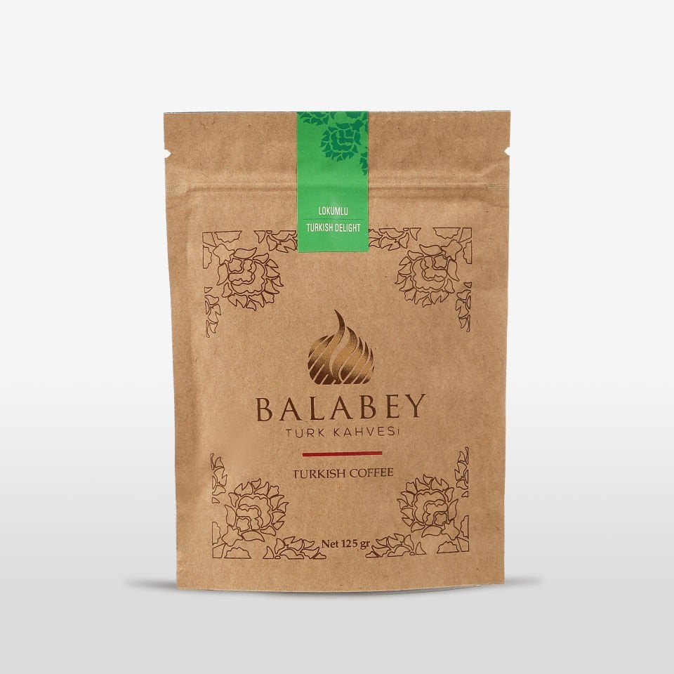 Balabey Lokumlu Türk Kahvesi Kraft Paket 125g