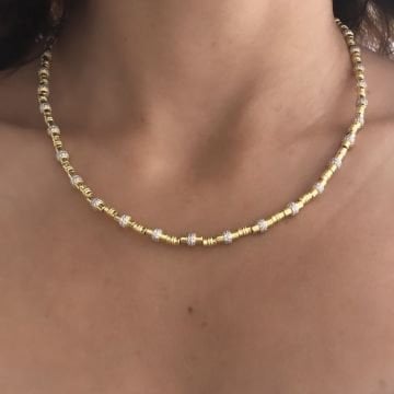 Gold Leyla Kolye