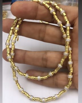 Gold Leyla Kolye