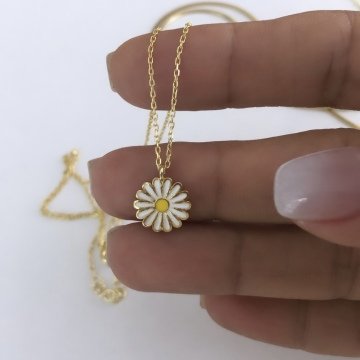 Papatya Kolye Gold
