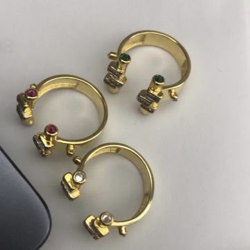 Serçe Parmak Yüzük (Gold )
