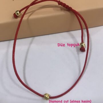 Dorica Kırmızı İpli Bileklik