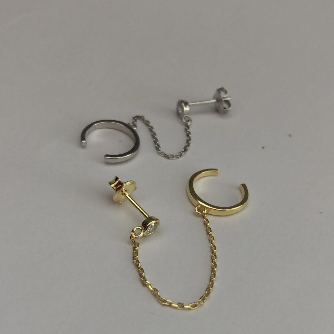Zincirli Küpe (Tek)