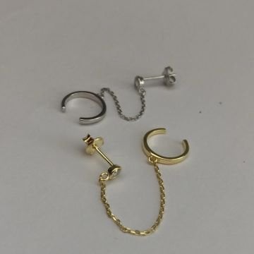 Zincirli Küpe (Tek)