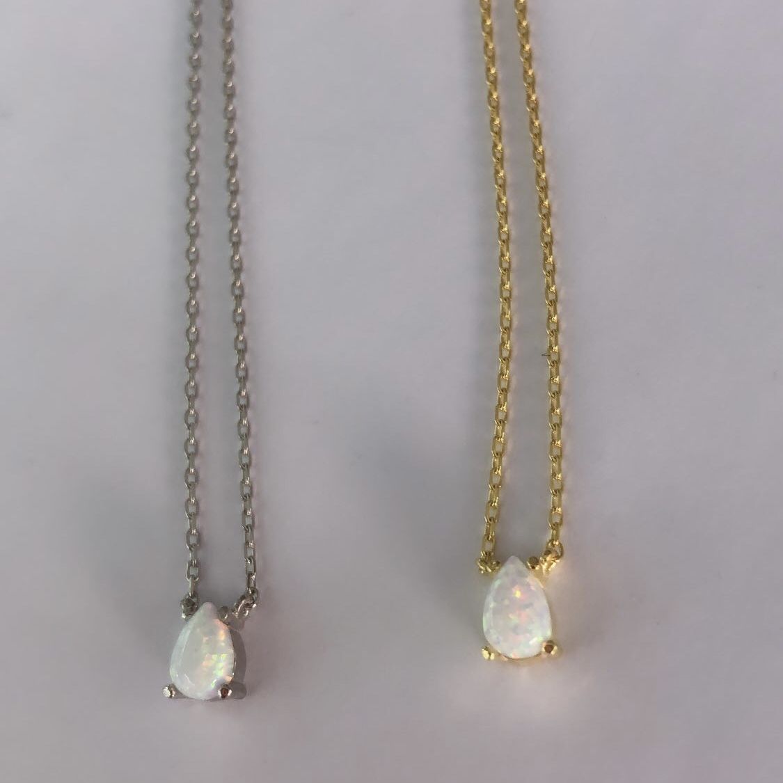 Opal Taşlı Kolye