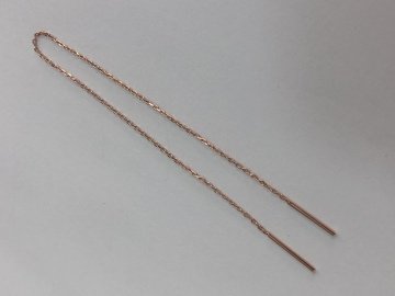 Zincir Küpe (16cm)Tek