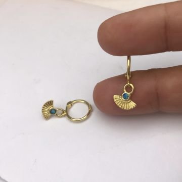 Opal Taşlı Küpe