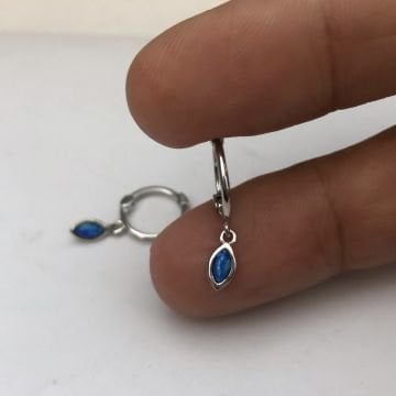 Opal Taşlı Küpe