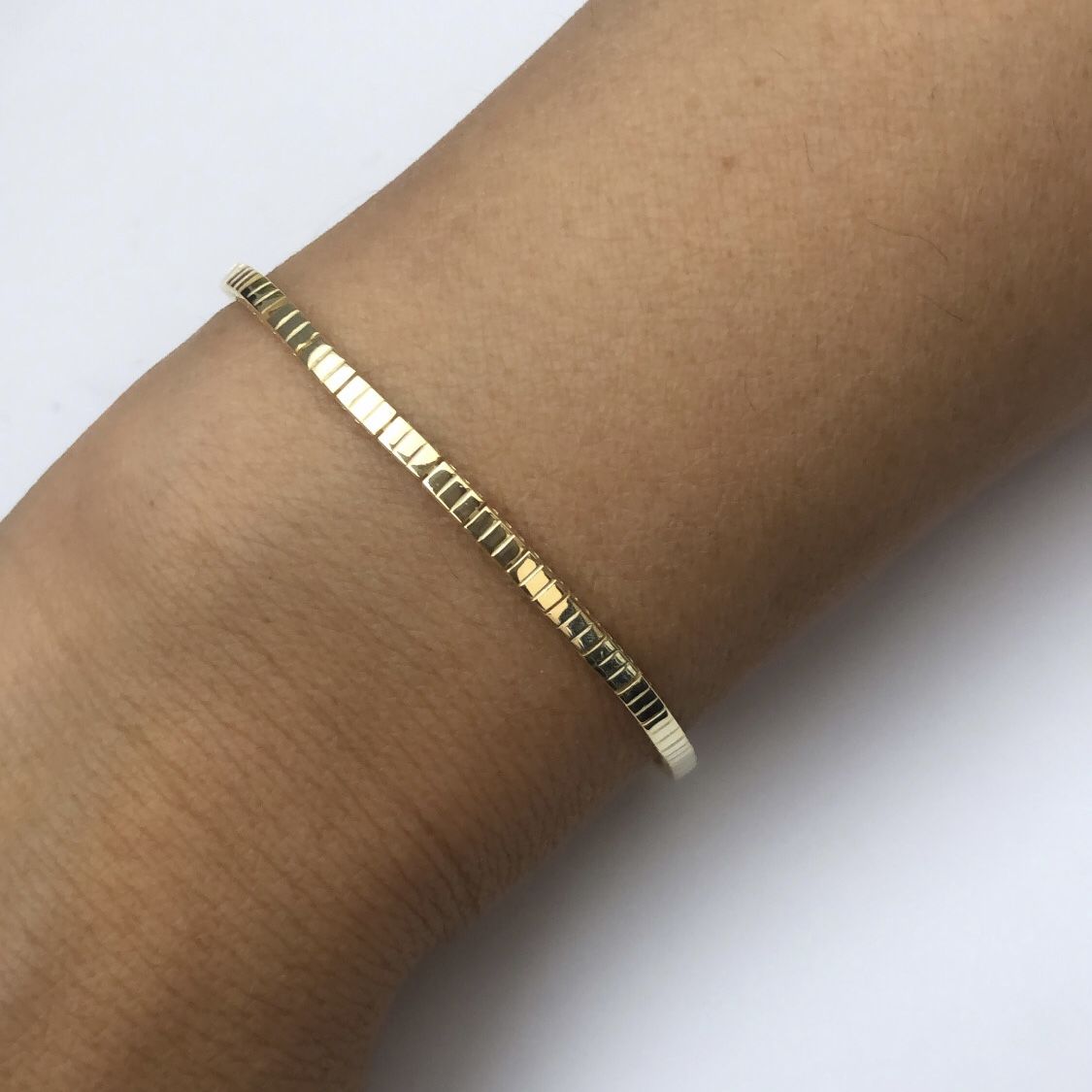 Taşsız Gold Bileklik