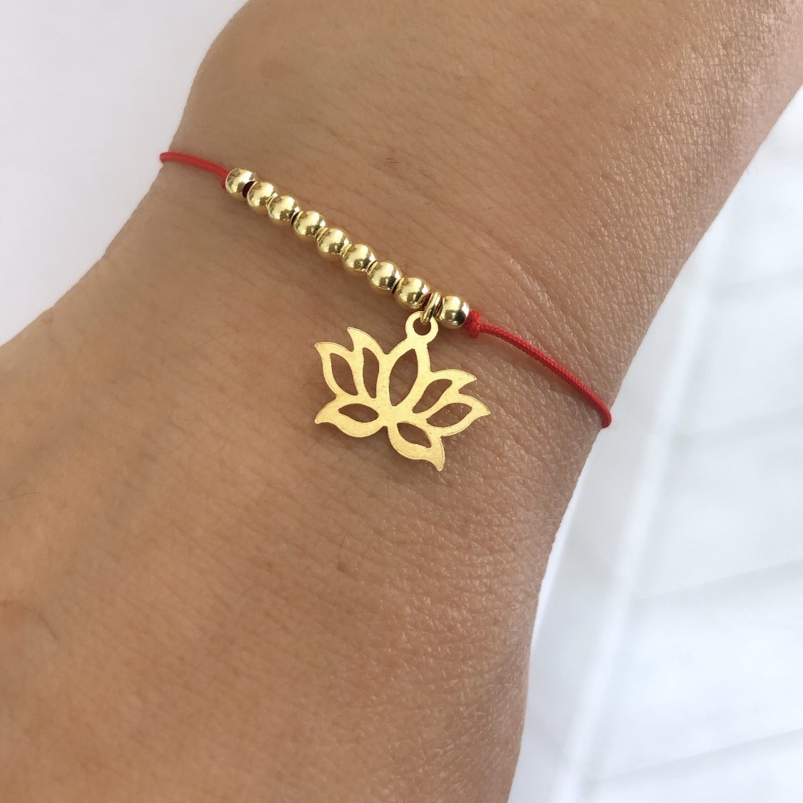 Lotus Çiçeği Bileklik