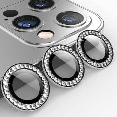 İphone 14-15 Pro -14-15 Pro Max Uyumlu Taşlı Lens Koruma