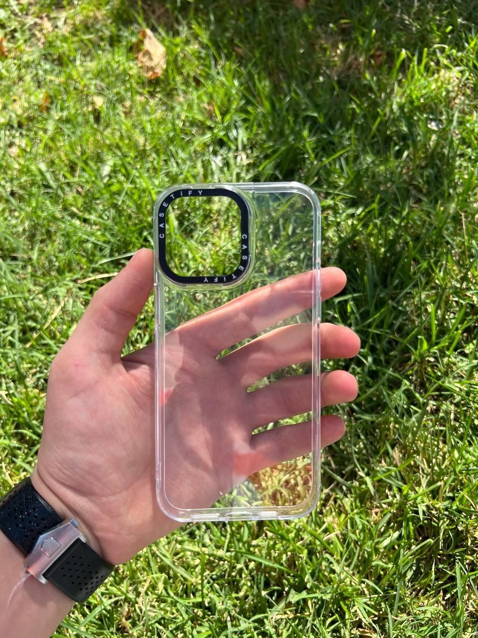 İphone 12 Casetify Şeffaf Silikon Telefon Kılıfı