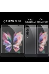 Samsung Z Fold 4 Nano Ekran Koruyucu Ön + Arka Tam Kaplayan