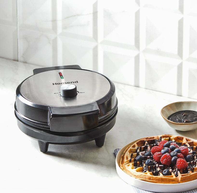 Homend Waffling 1350H Waffle Makinesi Siyah