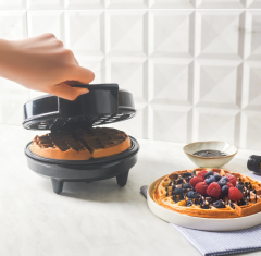 Homend Waffling 1350H Waffle Makinesi Siyah