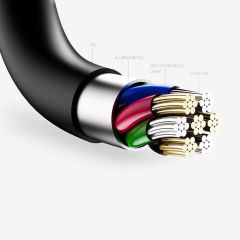 JOYROOM MİCRO SİYAH 3M 2.4A DATA CABLE