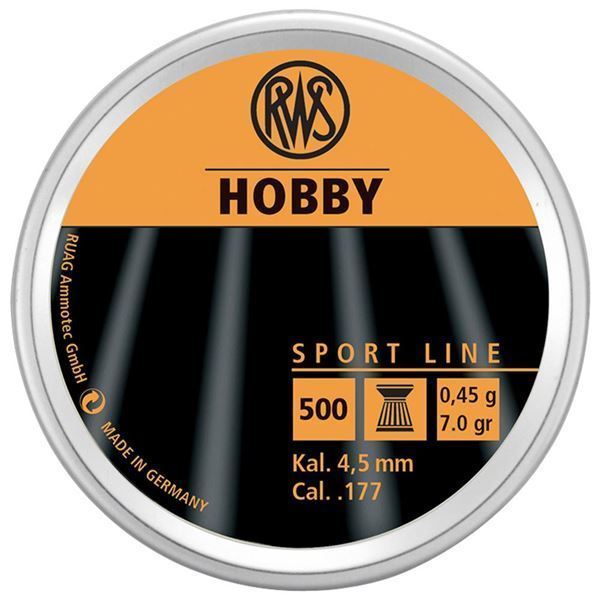 RWS HOBBY 4,5 MM 0,45 GR HAVALI TÜFEK SAÇMASI