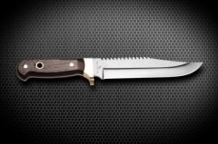 BORA KNIVES M-403W BIG BOWIE SAWED AV BIÇAĞI