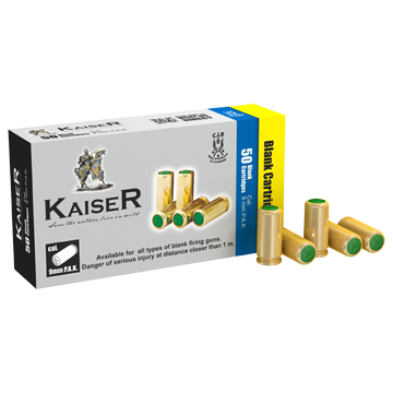 KAİSER 9 MM.KURU SIKI SES MERMİSİ