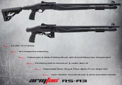 ARMSAN ARMTAC RS-A3 TELESKOPİK 12 CAL YARI OTOMATİK AV TÜFEĞİ