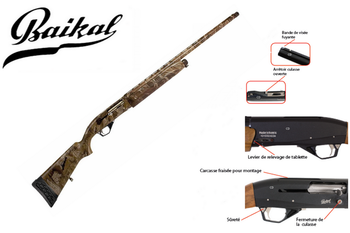 BAIKAL MP 155 CAMO 12/89 MM. Y.OTOMATİK AV TÜFEĞİ
