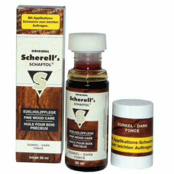 BALLISTOL SCHERELL,S SCHAFTOL DOĞAL KUNDAK YAĞI DARK 50 ML