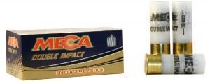 MECA DOUBLE İMPACT 12 CAL. TEK KURŞUN ( 1 KOLİ )