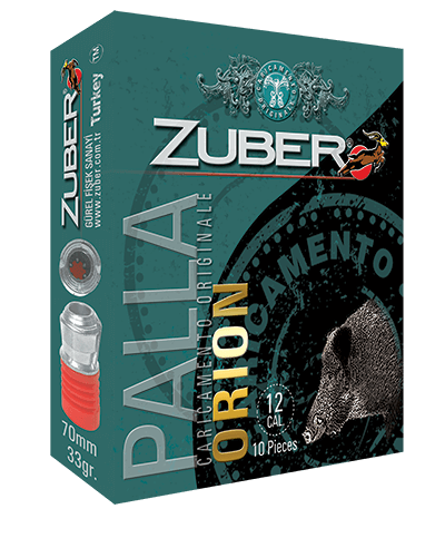 ZUBER ORION PALLA 12 CAL TEK KURŞUN 1 KOLİ