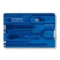 VİCTORİNOX 0.7122.T2 ŞEFFAF MAVİ SWİSSCARD SET