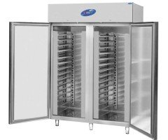 Hamur Dinlendirme Dolabı Çift Kapılı 40x60 Tepsi