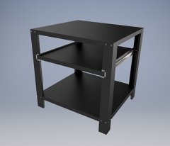 Fırın Alt Standı Kayar Tablalı 1170x725 mm