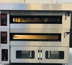 Baklava Ekmek Fırını Taş Tabanlı 126x92 cm Dijital 2 Katlı Elektrikli Kombine Set
