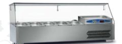 PİZZA HAZIRLIK / SALAD BAR SOĞUTUCU SET ÜSTÜ 120 Cm