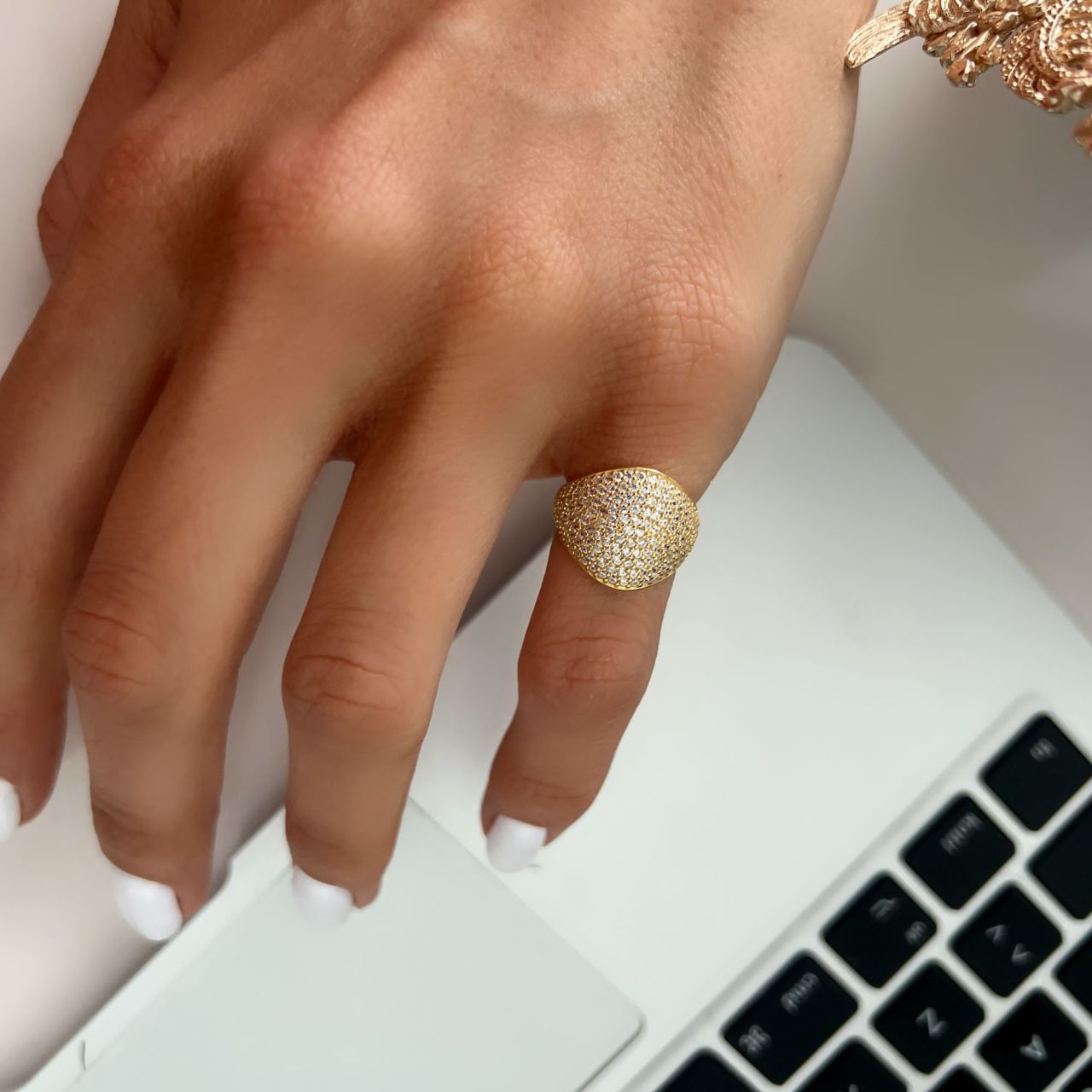 Buy Signet Ring Women, Pinky Ring, Rose Gold Signet Ring, Signet Ring, Gold  Signet Ring, Pinky Ring Women, Custom, Solid 14k Yellow White Gold Online  in India - Etsy