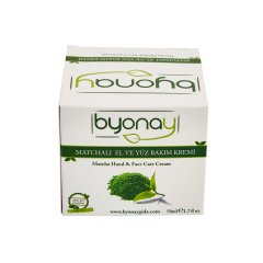Byonay Matcha'lı El ve Yüz Bakım Kremi 50 ml