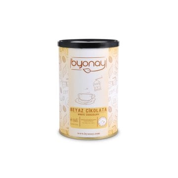 Byonay Beyaz Çikolata İçecek Tozu 400 GR Teneke