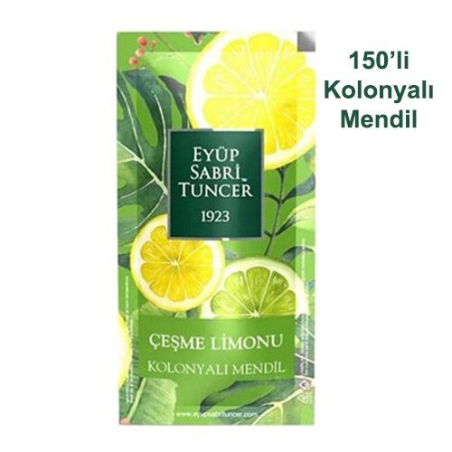 Eyüp Sabri Tuncer Kolonyalı Mendil Çeşme Limonu 150li Paket