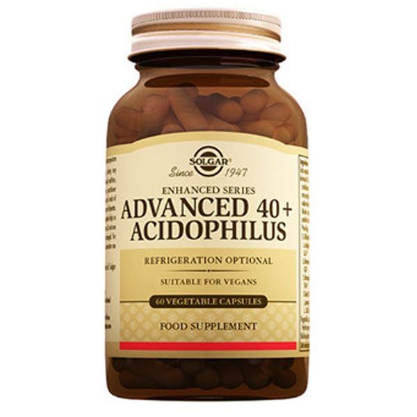 Solgar Advanced 40+ Acidophilus 60 Kapsül