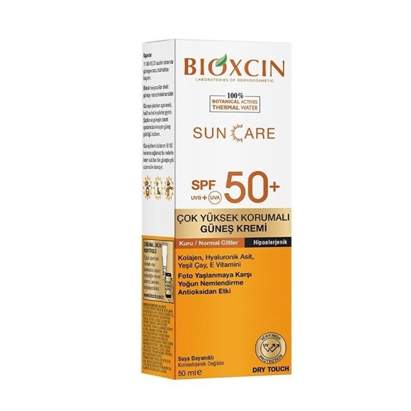 Bioxcin Sun Care Kuru Ciltler için Güneş Kremi SPF 50+ 50 ml