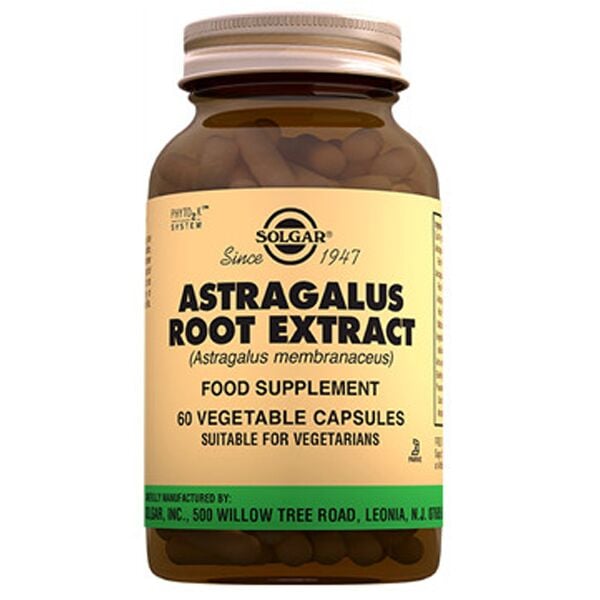 Solgar Astragalus Root Extract 60 Kapsül