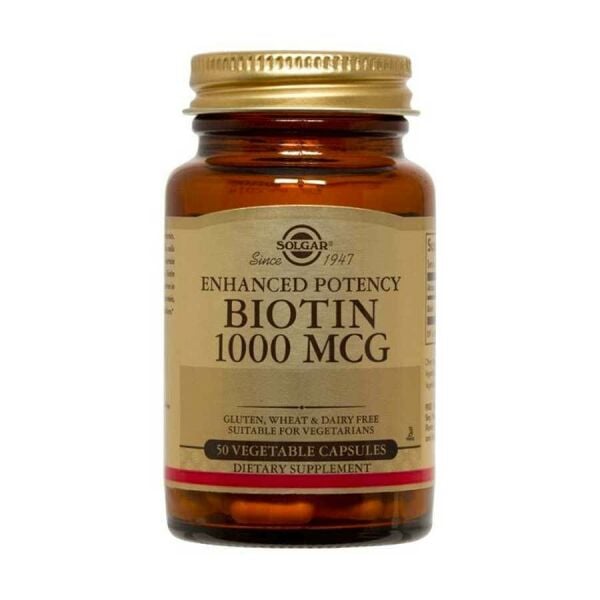 Solgar Biotin 1000 mcg 50 Kapsül