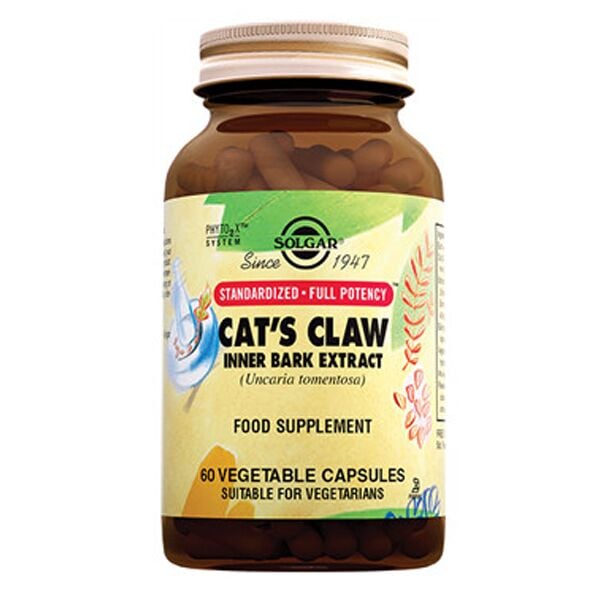 Solgar Cat's Claw Inner Bark Extract 60 Kapsül