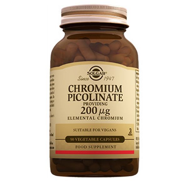 Solgar Chromium Picolinate 200 Mcg 90 Kapsül