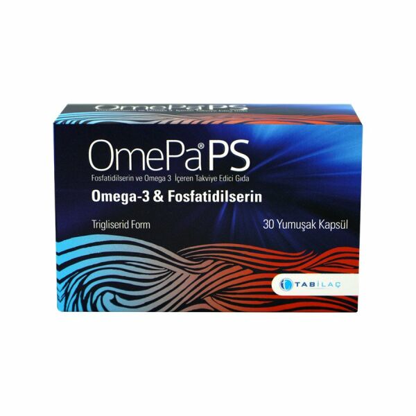 Omepa PS Omega 3 Fosfatidilserin 30 Yumuşak Kapsül