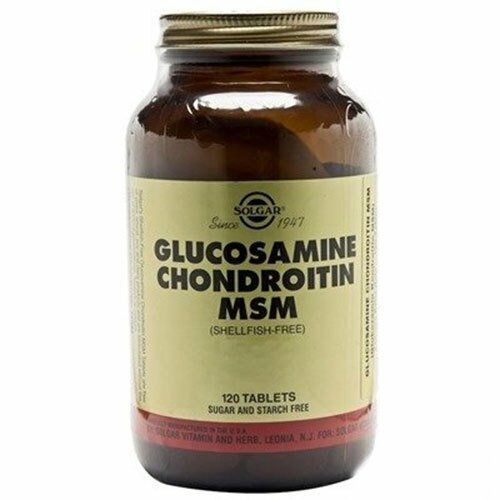 Solgar Glucosamine Chondroitin MSM 120 Tablet